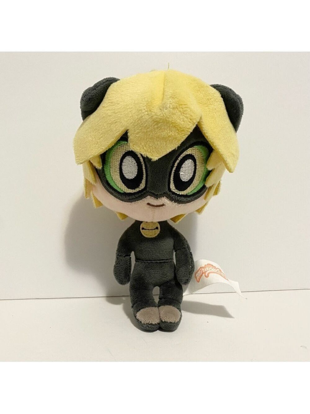 Miraculous Ladybug 6” Cat Noir Plush Toy Stuffed Animal Soft Doll Bandai Mini